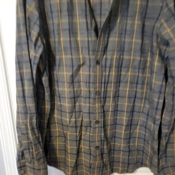 Banana Republic Men's Tailored Slim Fit Button Down Long Sleeve Shirt, Size XL - Picture 6 of 6